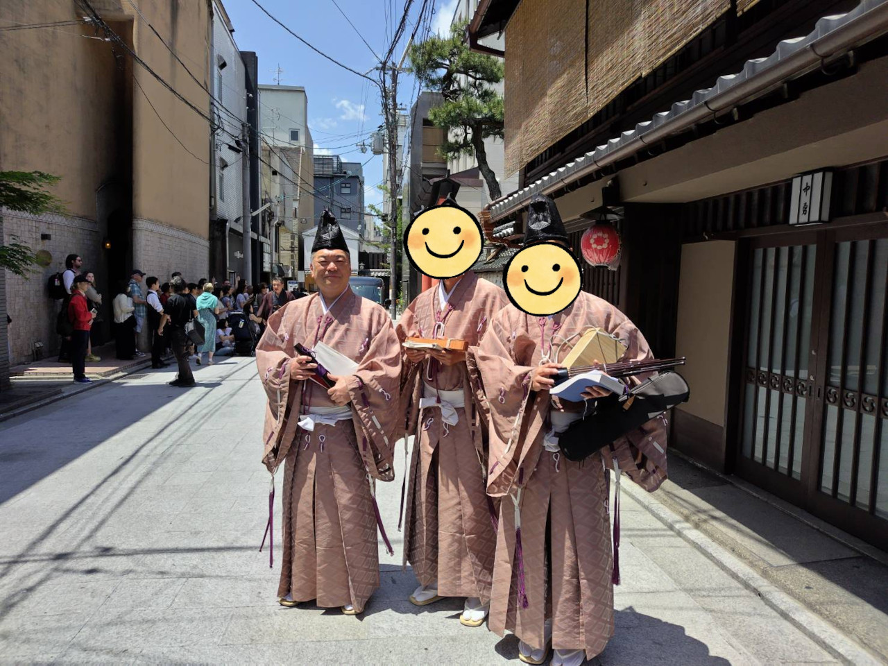観亀稲荷さんの春季例祭で雅楽のご奉仕